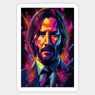 John Wick 4 Pop Art Sticker